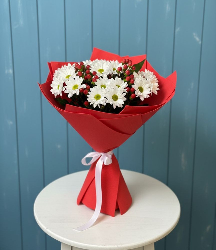 Букет цветов из: Хризантемы в Чинаре