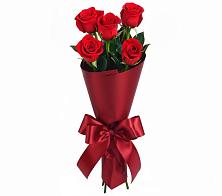 Букет 5 Красных роз Эдлесс Лав в Чинаре