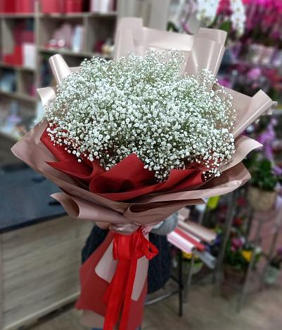 Букет цветов из: Гипсофила в Чинаре