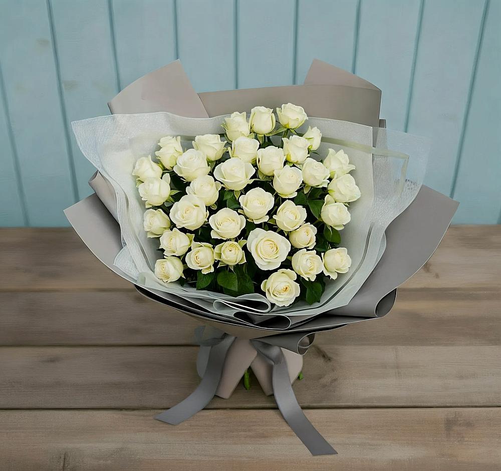 Букет Белоснежная нежность в Чинаре