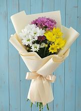 Букет цветов из:  Хризантемы в Чинаре