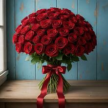 Букет Красные розы Блэк Меджик в Чинаре