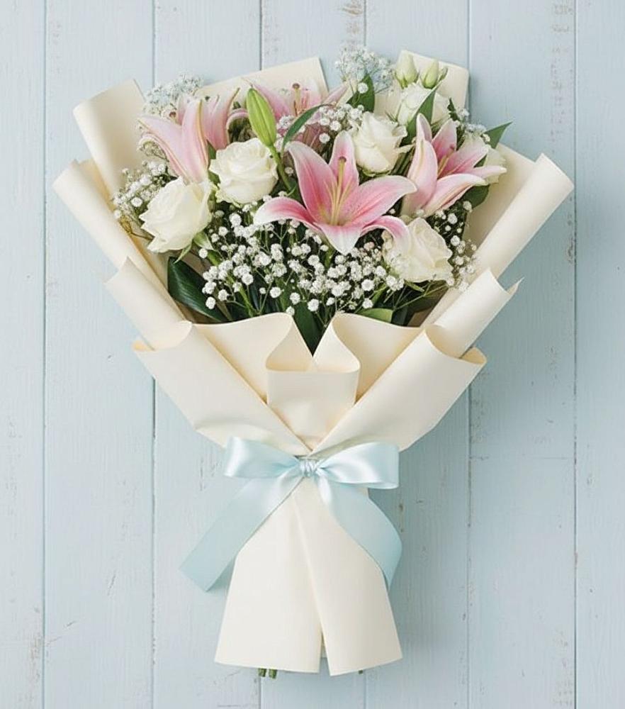 Букет цветов из: Лилии в Чинаре