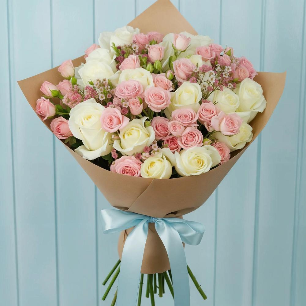 Букет цветов из: Розы в Чинаре