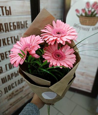 Букет цветов из: Герберы в Чинаре