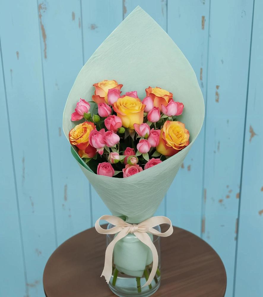 Букет цветов из: Розы в Чинаре