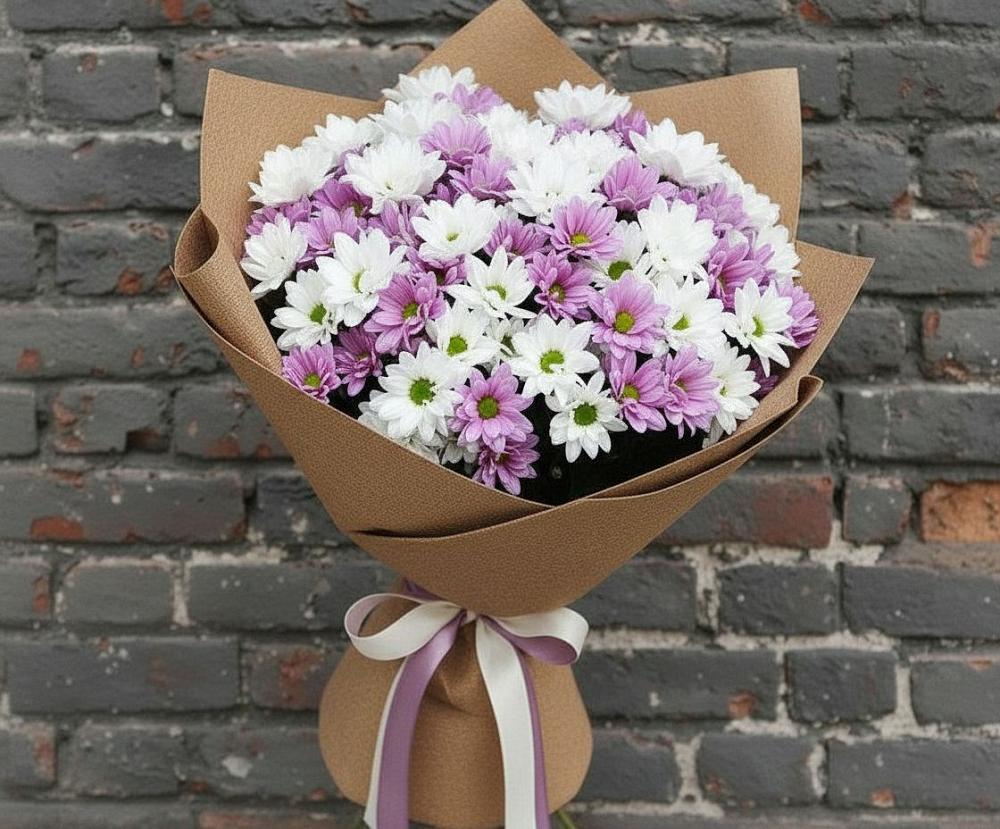 Букет цветов из: Хризантемы в Чинаре