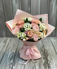 Букет цветов из:  Гвоздики, Розы и Хризантемы в Чинаре