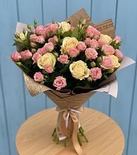 Букет цветов из:  Розы #REPLACE_PRED# Чинаре