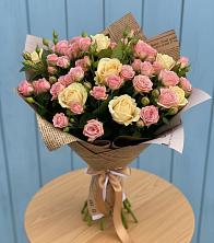 Букет цветов из:  Розы в Чинаре