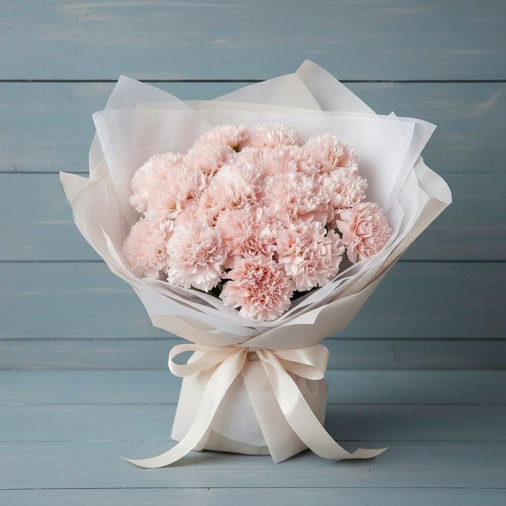 Букет цветов из: Гвоздики в Чинаре